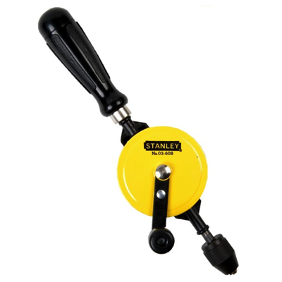 STANLEY Manual Hand Drill CAP 6MM (1/4") 03-011-22